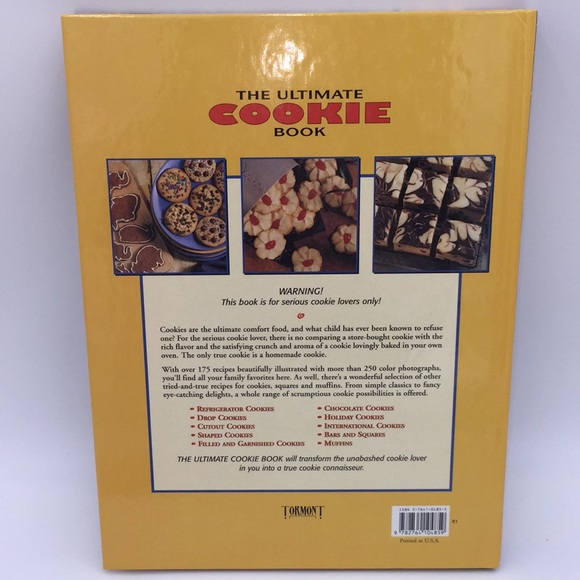 The Ultimate Cookie Book 175 Recipes Cookbook Baking Hardcover - Picture 4 of 9